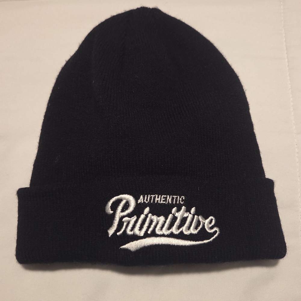 Primitive Authentic Black Knit Hat